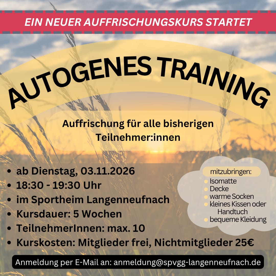 2026 autogenes training 2