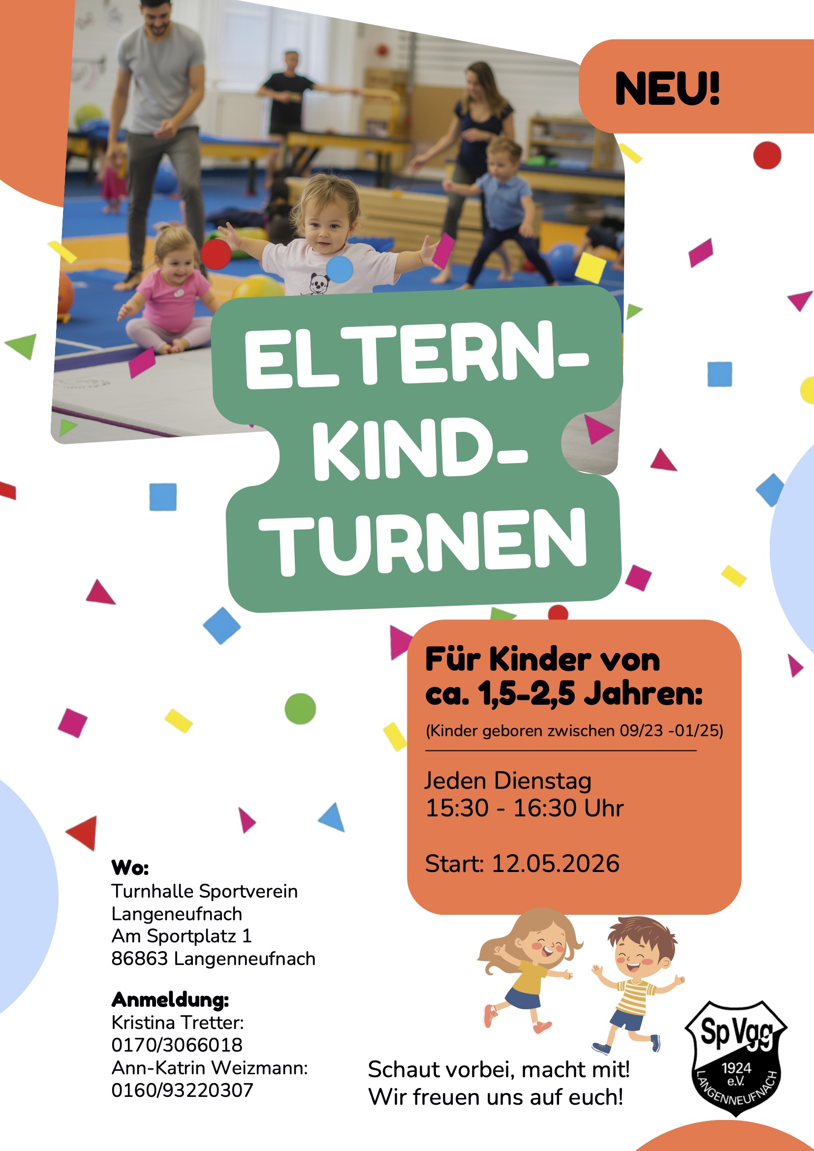 fitness kinderturnen flyer 2026