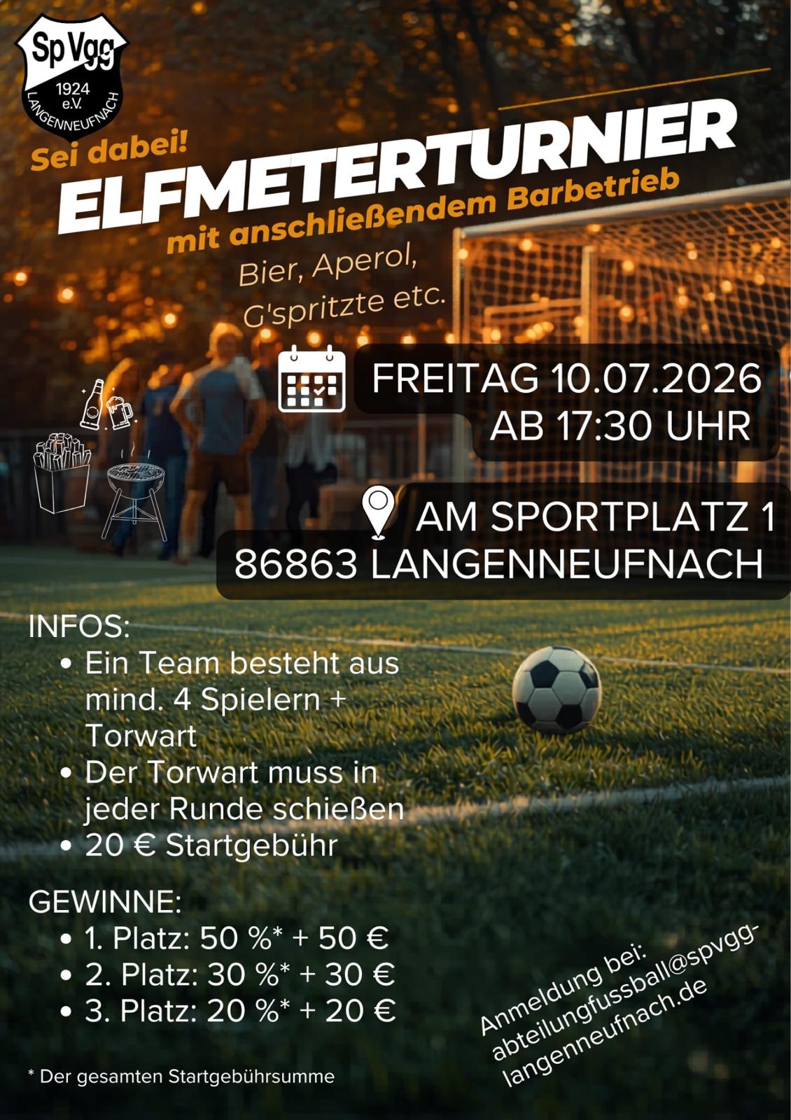 Elfmeterturnier 2026